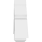 Ekena Millwork Alberta Architectural Grade PVC Gable Bracket, 48"W x 18"H x 6"D x 6"F, 9/12 Pitch GBP048X18X0606ALB00 - alternate 2